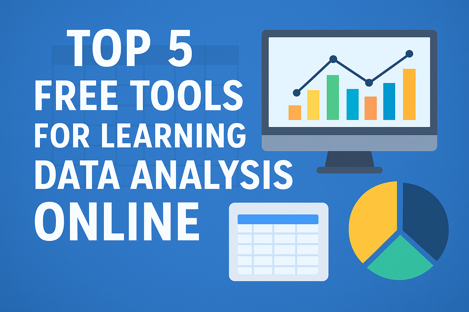 Free tools for learning data analysis
