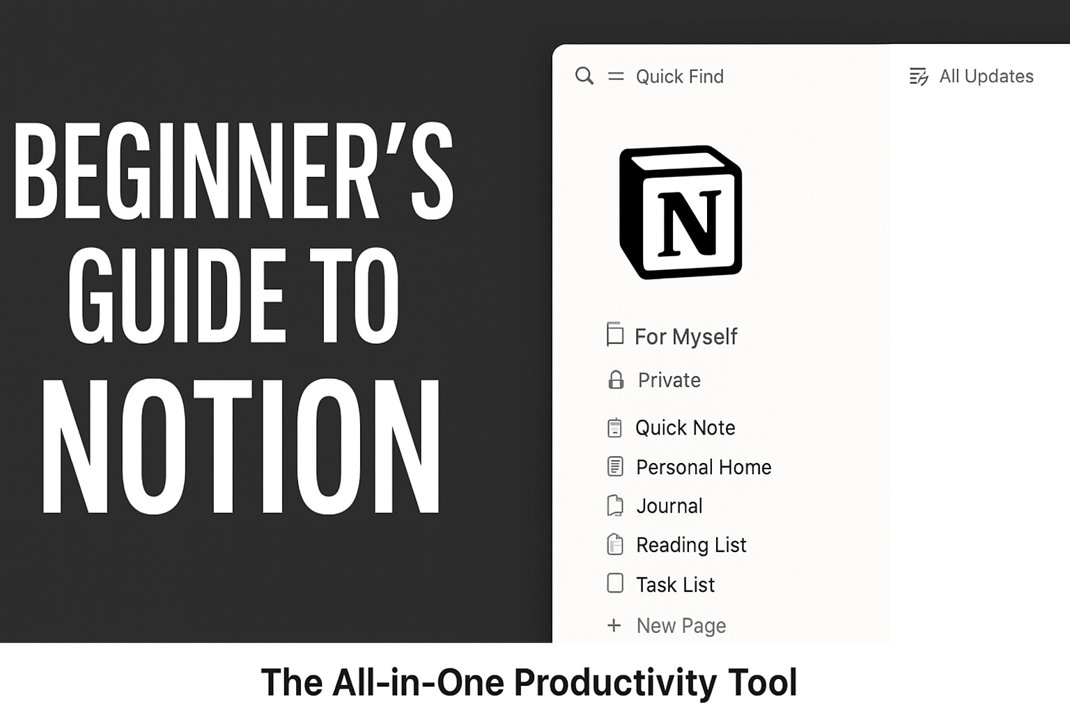 Beginner’s Guide to Notion: The All-in-One Productivity Tool